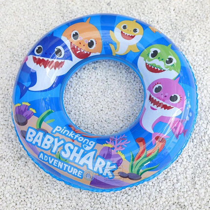 Baby Kids Inflatable BABY SHARK PINKFONG Float Raft Swimming Ring Pool Toy Gift - Go2buy Australia