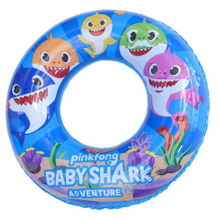 Baby Kids Inflatable BABY SHARK PINKFONG Float Raft Swimming Ring Pool Toy Gift - Go2buy Australia