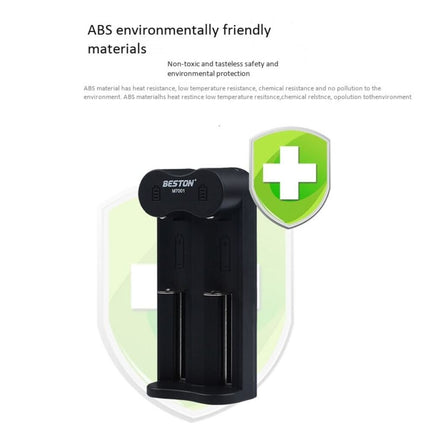 Beston Lithium 18650 Rechargeable Battery USB Charger 4.2V - Go2buy Australia