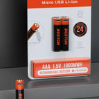 AAA USB-Micro1000mWh / 2PCS