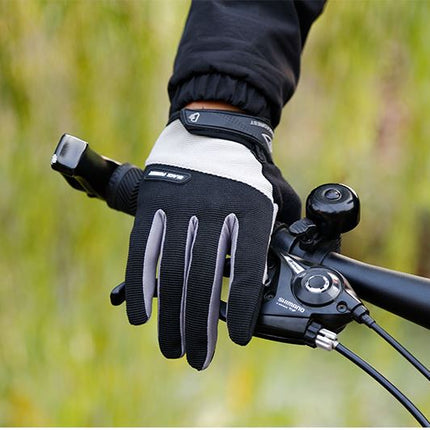 Black Forest Cycling Bicycle Bike Full Finger Antiskid Touch Sscreen Breathabl Gloves - Go2buy Australia
