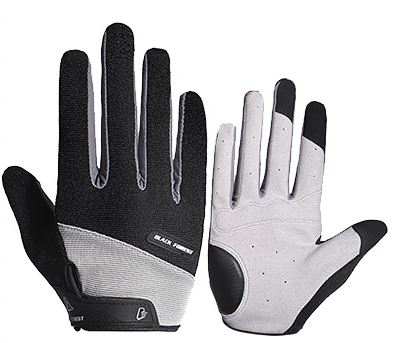 Black Forest Cycling Bicycle Bike Full Finger Antiskid Touch Sscreen Breathabl Gloves - Go2buy Australia