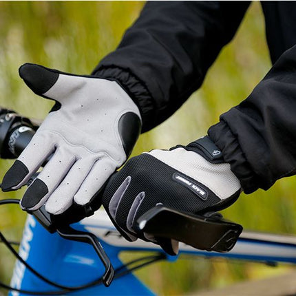 Black Forest Cycling Bicycle Bike Full Finger Antiskid Touch Sscreen Breathabl Gloves - Go2buy Australia
