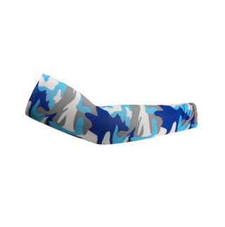 Buy blue-camo UV Sun Protection Cooling Arm Sleeves For Basketball Running Cycling Golf (19 Colors Available)