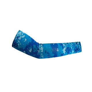 Buy blue-digital-camo UV Sun Protection Cooling Arm Sleeves For Basketball Running Cycling Golf (19 Colors Available)