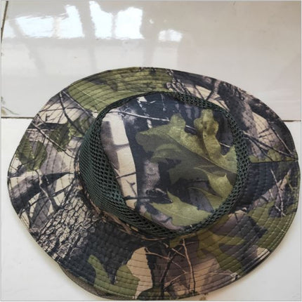 Camouflage Hat with Mosquito Net Bee Fishing Repellent Mesh Camping Hiking Camo - Go2buy Australia