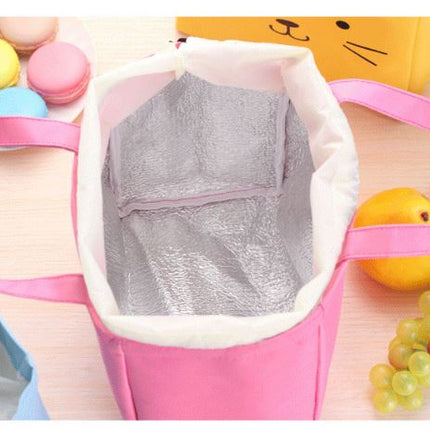 Cartoon Cute Insulated Lunch Bag Tote Container For Women Kids Office Work School - Go2buy Australia