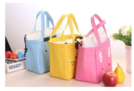 Cartoon Cute Insulated Lunch Bag Tote Container For Women Kids Office Work School - Go2buy Australia