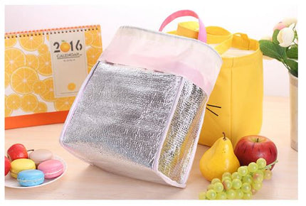 Cartoon Cute Insulated Lunch Bag Tote Container For Women Kids Office Work School - Go2buy Australia