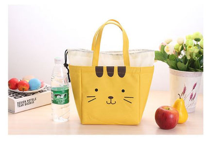 Cartoon Cute Insulated Lunch Bag Tote Container For Women Kids Office Work School - Go2buy Australia