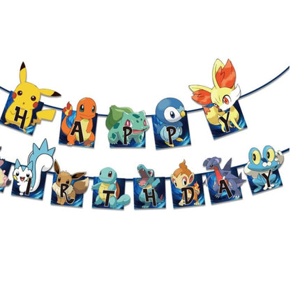 Cartoon Pokemon Pikachu Foil Helium Balloon Birthday Set Party Decoration - Go2buy Australia