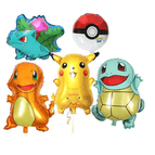 Pikachu+Charmander+Bulbasaur+Squirtle+Pokeball