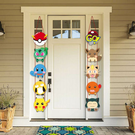 Cartoon Pokemon Pikachu Foil Helium Balloon Birthday Set Party Decoration - Go2buy Australia