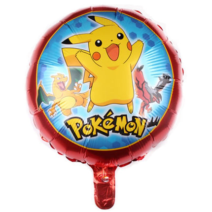 Cartoon Pokemon Pikachu Foil Helium Balloon Birthday Set Party Decoration - Go2buy Australia