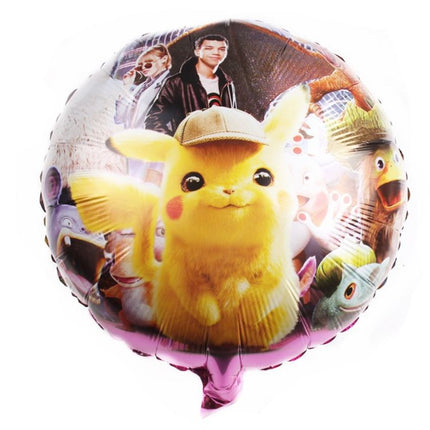 Cartoon Pokemon Pikachu Foil Helium Balloon Birthday Set Party Decoration - Go2buy Australia