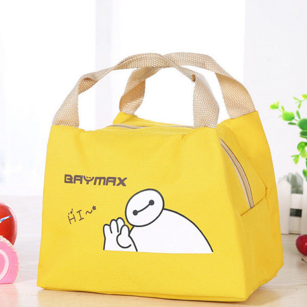 Insulated Lunch Bag Tote Container For Women Kids Office Work School (9 Colors Available)