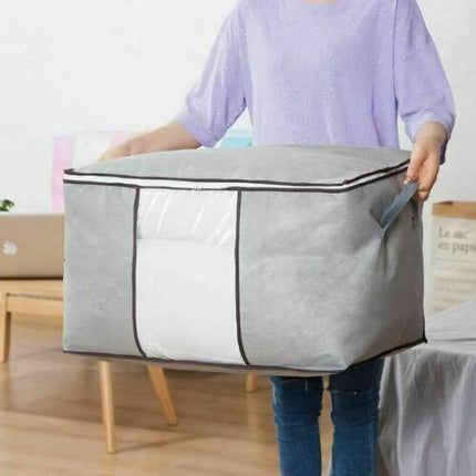 Clothes Quilt Blanket Storage Bag Nonwoven Fabric Organizer - Go2buy Australia