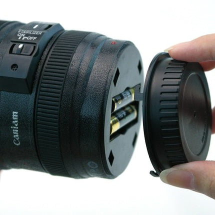 DSLR Camera Lens Self Mixing Automatic Stirring Cup Stainless Steel Coffee Mug - Go2buy Australia