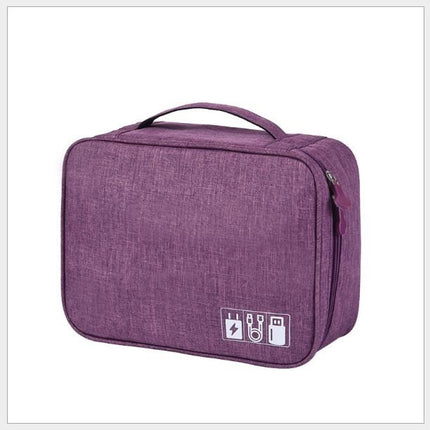 Electronics Accessories Digital Storage Organizer Travel Bag - Go2buy Australia