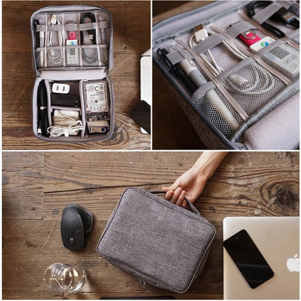 Electronics Accessories Digital Storage Organizer Travel Bag - Go2buy Australia