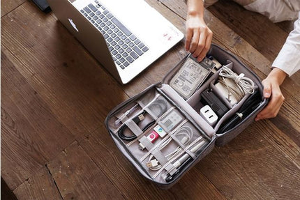 Electronics Accessories Digital Storage Organizer Travel Bag - Go2buy Australia
