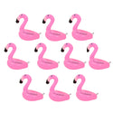 Inflatable Flamingos Drink Cup Holder Float For Party
