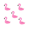 Inflatable Flamingos Drink Cup Holder Float For Party