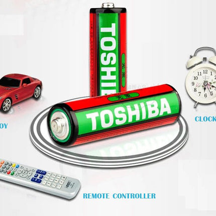 GENUINE TOSHIBA Zinc Carbon AA|AAA Cell Super Long Batteries - Go2buy Australia
