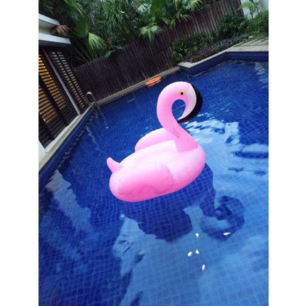 Giant Inflatable Pink Flamingo Pool Float Raft 150*105cm - Go2buy Australia