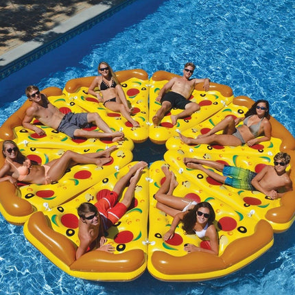 Giant Inflatable Pizza Pool Float Raft 180*150*18cm - Go2buy Australia