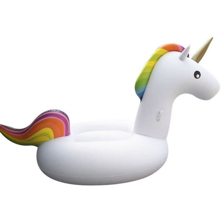 Giant Inflatable Rainbow Unicorn Pool Float Raft 275*140*120cm - Go2buy Australia