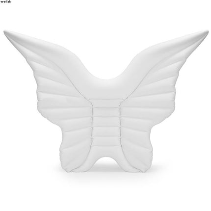 Giant Inflatable White Angel Wings Pool Float Raft 250*180cm - Go2buy Australia