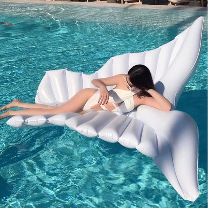 Giant Inflatable White Angel Wings Pool Float Raft 250*180cm - Go2buy Australia