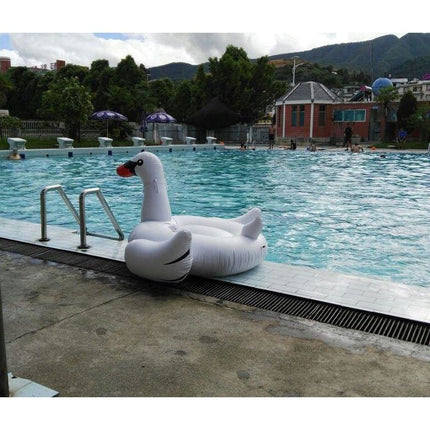 Giant Inflatable White Swan Pool Float Raft 150*105cm - Go2buy Australia