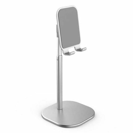 Height Adjustable Mobile Phone Holder Ipad Tablet Desk Top Stand Aluminium iPhone Mount - Go2buy Australia