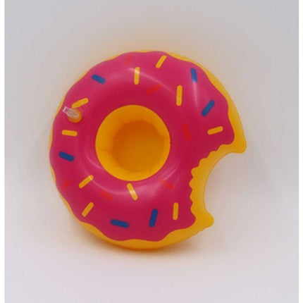 Inflatable Donut Drink Cup Holder Float For Party - Go2buy Australia