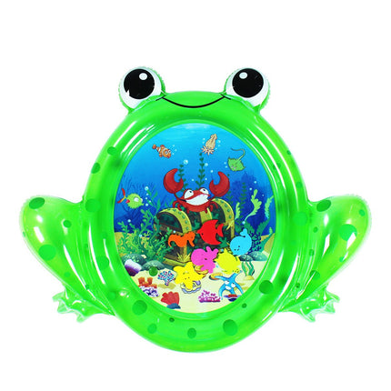 Inflatable Frog Premium Play mat Tummy time Water Toys for Babies and Toddlers 70*83cm - Go2buy Australia