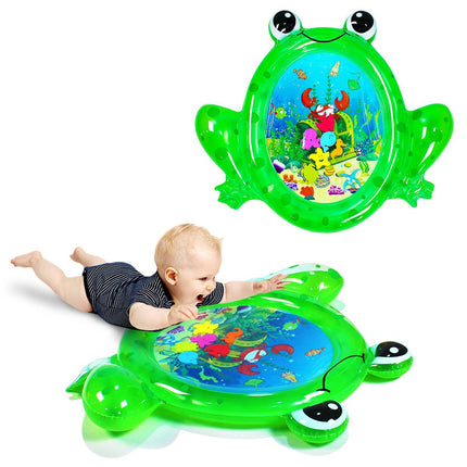 Inflatable Frog Premium Play mat Tummy time Water Toys for Babies and Toddlers 70*83cm - Go2buy Australia