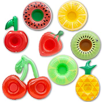 Inflatable Fruit Drink Cup Holder Float For Party - Go2buy Australia