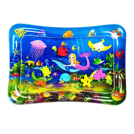 Inflatable Mermaid Premium Play mat Tummy time Water Toys for Babies and Toddlers 50*70cm - Go2buy Australia