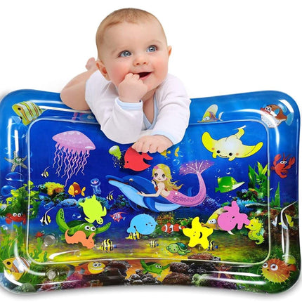 Inflatable Mermaid Premium Play mat Tummy time Water Toys for Babies and Toddlers 50*70cm - Go2buy Australia