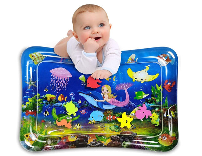 Inflatable Mermaid Premium Play mat Tummy time Water Toys for Babies and Toddlers 50*70cm - Go2buy Australia