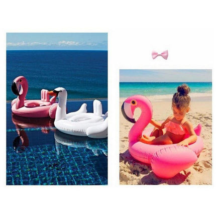 Inflatable Pool Float For Baby Pink Flamingo - Go2buy Australia