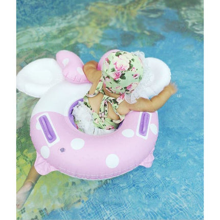 Inflatable Pool Float Swim Ring For Baby Pink Mickey - Go2buy Australia