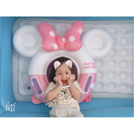 Inflatable Pool Float Swim Ring For Baby Pink Mickey - Go2buy Australia