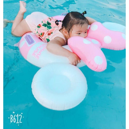 Inflatable Pool Float Swim Ring For Baby Pink Mickey - Go2buy Australia