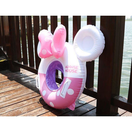 Inflatable Pool Float Swim Ring For Baby Pink Mickey - Go2buy Australia