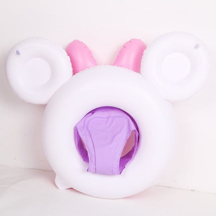 Inflatable Pool Float Swim Ring For Baby Pink Mickey - Go2buy Australia