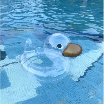 Inflatable Pool Float Swim Ring For Kids Duck - Go2buy Australia