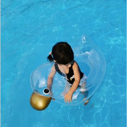 Inflatable Pool Float Swim Ring For Kids Duck - Go2buy Australia